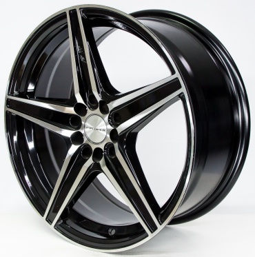 F-POWER XH571 7.5x17/10x100/114.3 D73.1 ET35 4 диска черный, серебристый