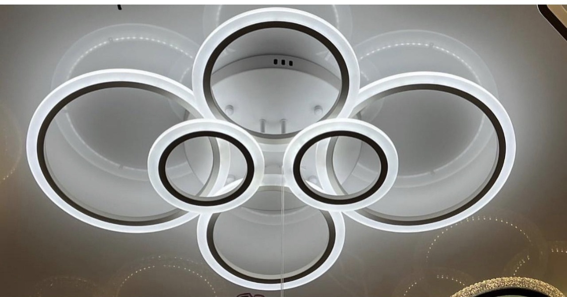 Люстра потолочная Империя света LED, кол-во ламп: 6 шт