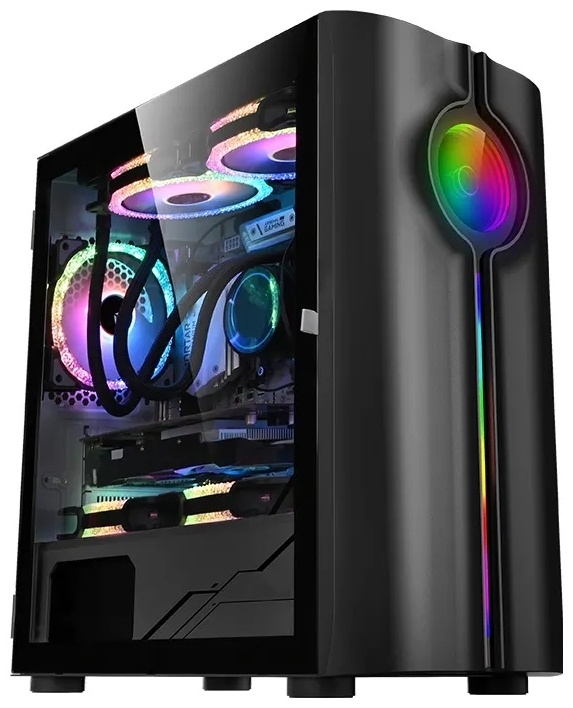 Корпус Wintek Baiterek 330-B TG черный