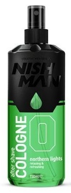 NISHMAN Cologne - 0 Northern Lights одеколон EDC после бритья 150 мл