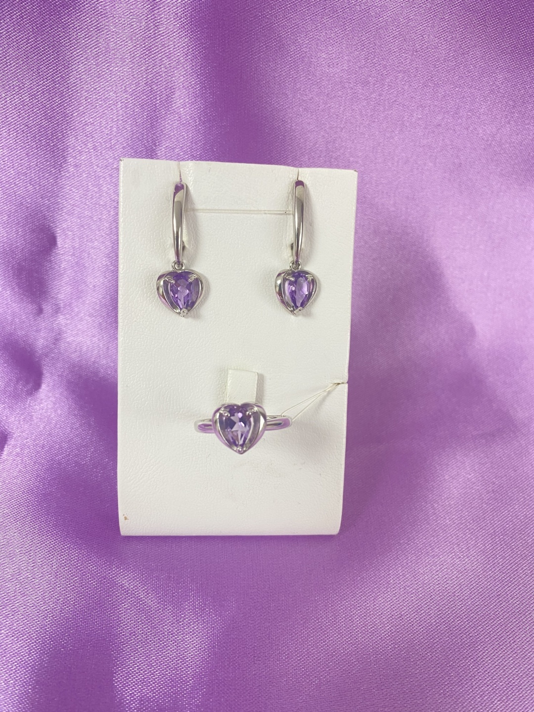 SOKOLOV Diamonds 94-321-00761-2 вес 5.18 г серебро, аметист