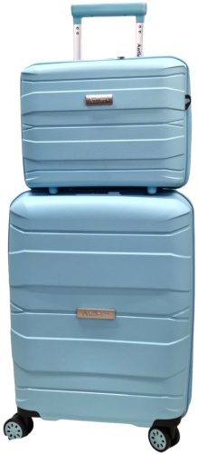 Чемодан Antler 8632676-20B поликарбонат 40 л голубой