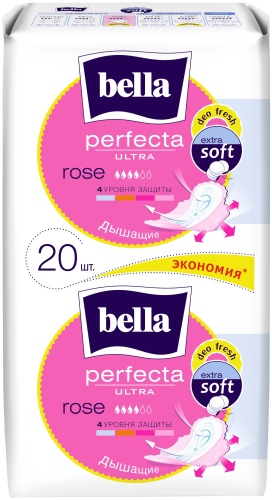 Bella прокладки Perfecta Ultra Rose 20 шт