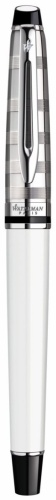 WATERMAN Expert Deluxe White CT S0952380 черный