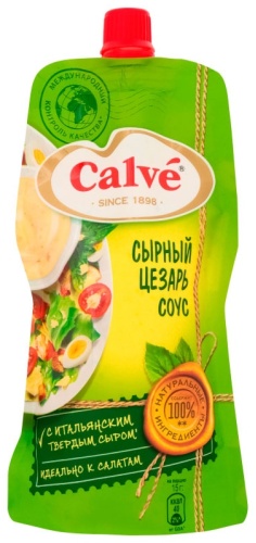 Calve соус сырный цезарь 230 г