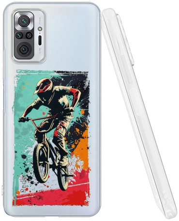 Чехол Mcover для Xiaomi Redmi Note 10 Pro рисунок