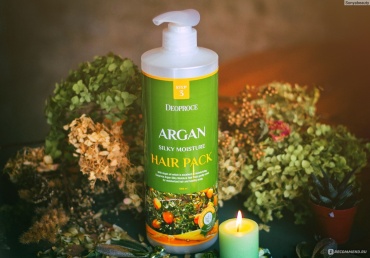 Deoproce Argan Silky Moisture Hair Pack маска 1000 мл