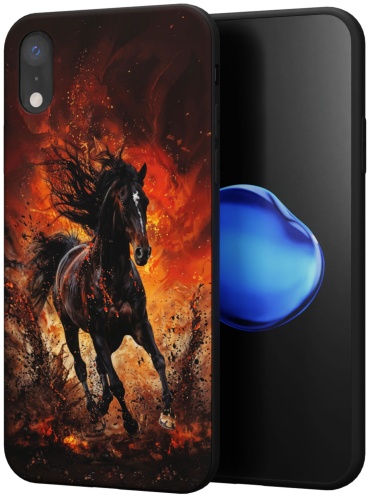 Чехол Mcover для Apple iPhone Xr рисунок
