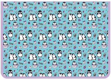 Папка ArtSpace PT-00011781, А4, фиксация молния, мультиколор