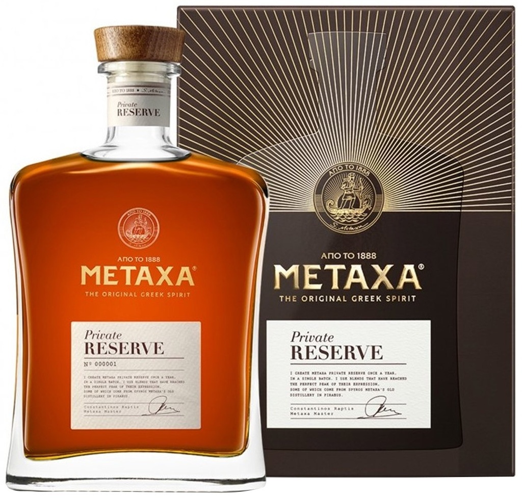 Купить Бренди Metaxa Private Reserve виноград 30 лет 40% 700 мл в ...