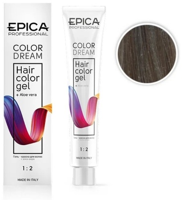 EPICA Professional Color Dream 8.72 светло-русый шоколадно-перламутровый гель-краска 100 мл