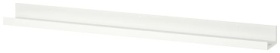 Полка IKEA Мосслэнда 60371875, 115х13x8 см, белый