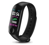 Фитнес-браслет INTELLIGENCE HEALTH BRACELET M4 черный