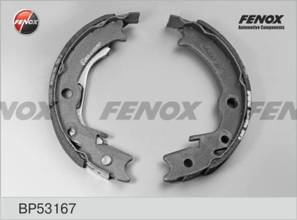 Колодки FENOX задние BP53167 4 шт