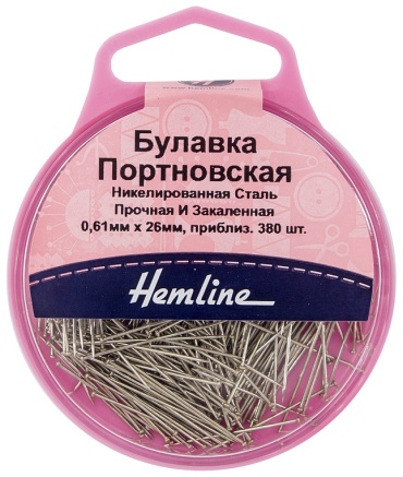 Hemline 719, 380 шт, серый, серебряный