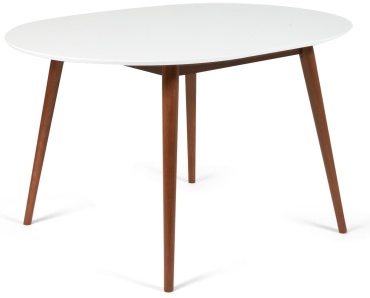 Обеденный стол SK Trade Bosco TT13997, 100х100x75 см, МДФ, белый