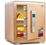 Сейф DELI 4083 ключевой, электронный замок (380х450х320 мм)