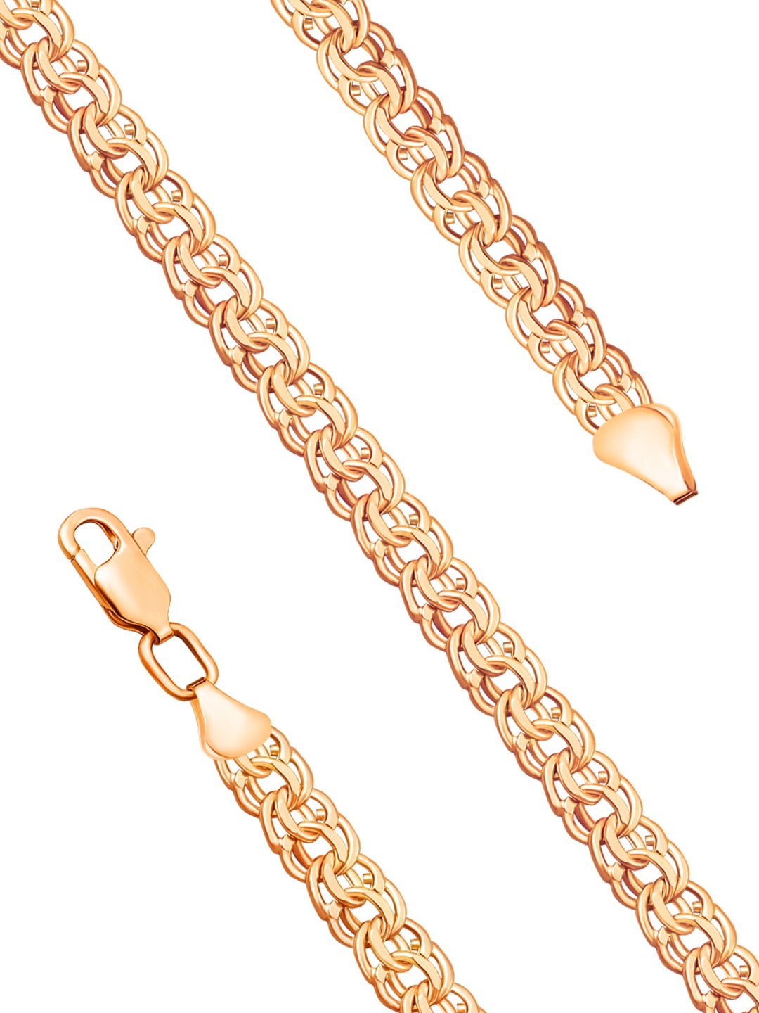 Lucente BRA-LU-585-9773721-17 длина 17 см, вес 3.88 г золото, плетение лав