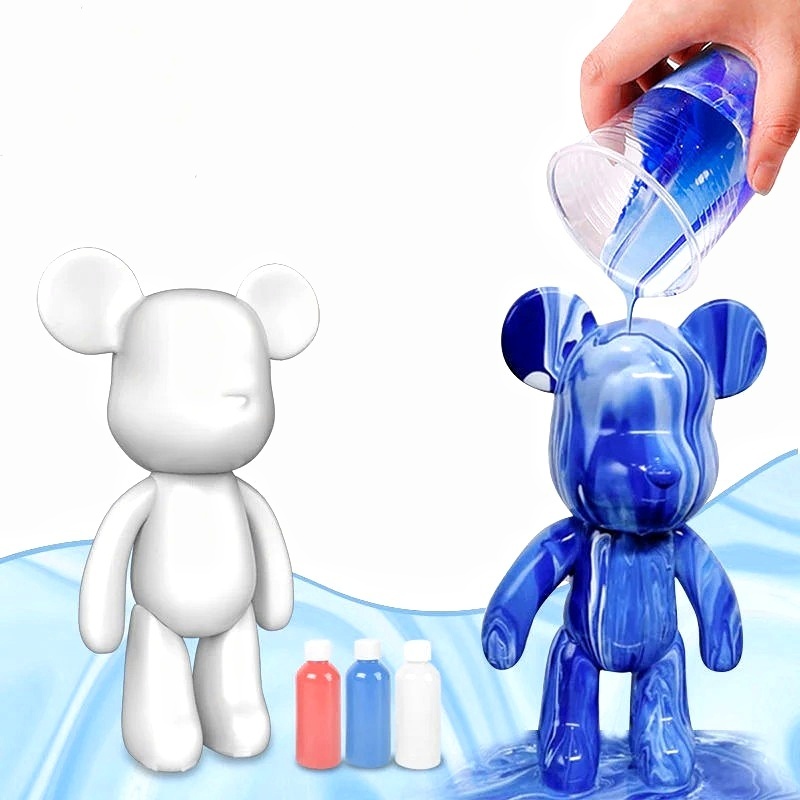 Купить Набор для творчества Мишка Tik Tok Kaws и Bearbrick раскраска ...