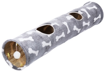 PET TOY туннель для самостоятельных игр, для совместных игр искусственный мех, нейлон