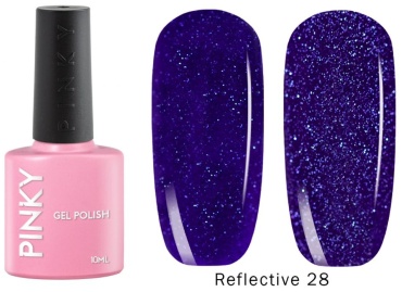 Pinky гель-лак Reflective 28 глянцевое 10 мл