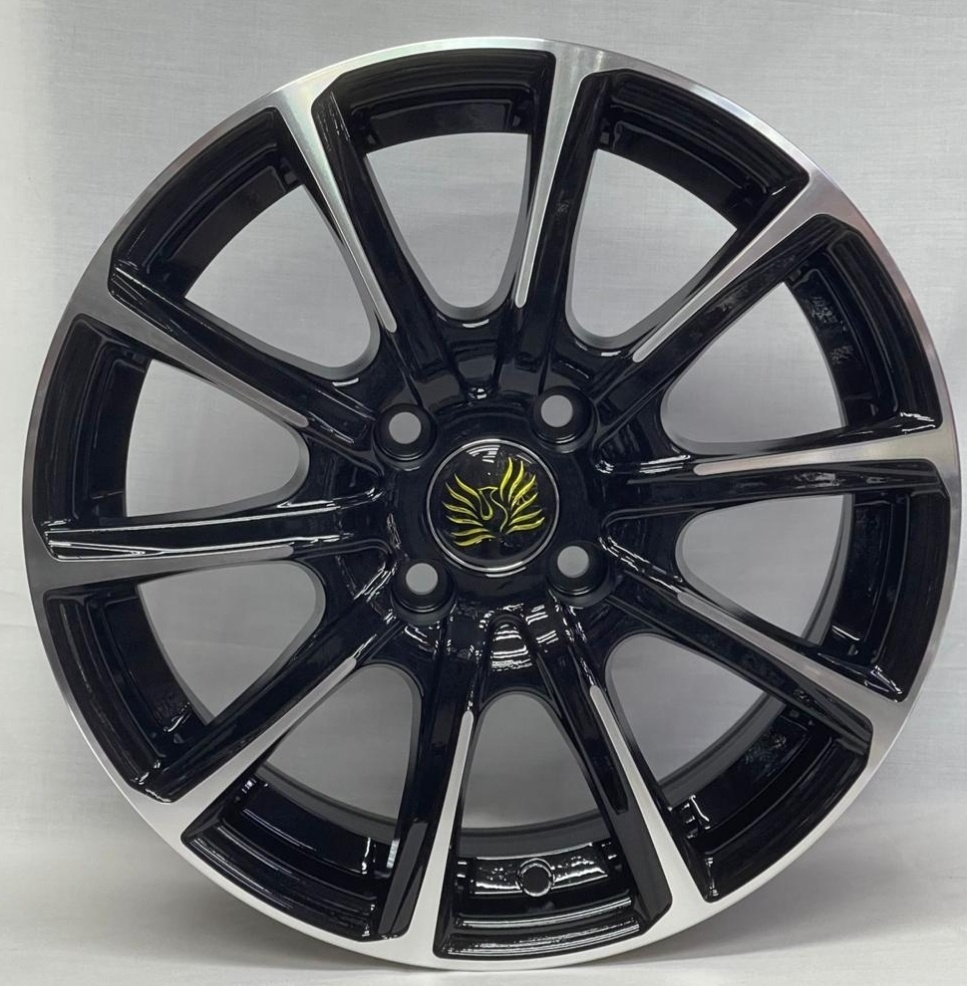 BW 127 6.5x15/4x100 D67.1 ET35 черный, серебристый