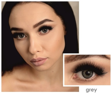 Контактные линзы Magic eye Grey -2.50 кривизна 8.6 на полгода 2 шт