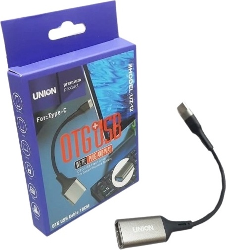 Купить Переходник Union USB 3.0 A - USB Type-C 0.1 м UZ-12 в Алматы ...