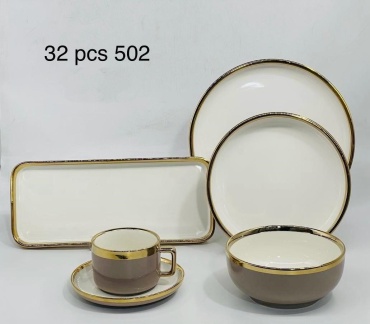 Сервиз на 6 персон Posuda Premium , предметов: 32, чайно-столовый, керамика
