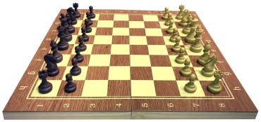 Шахматная доска дерево 340х340 см