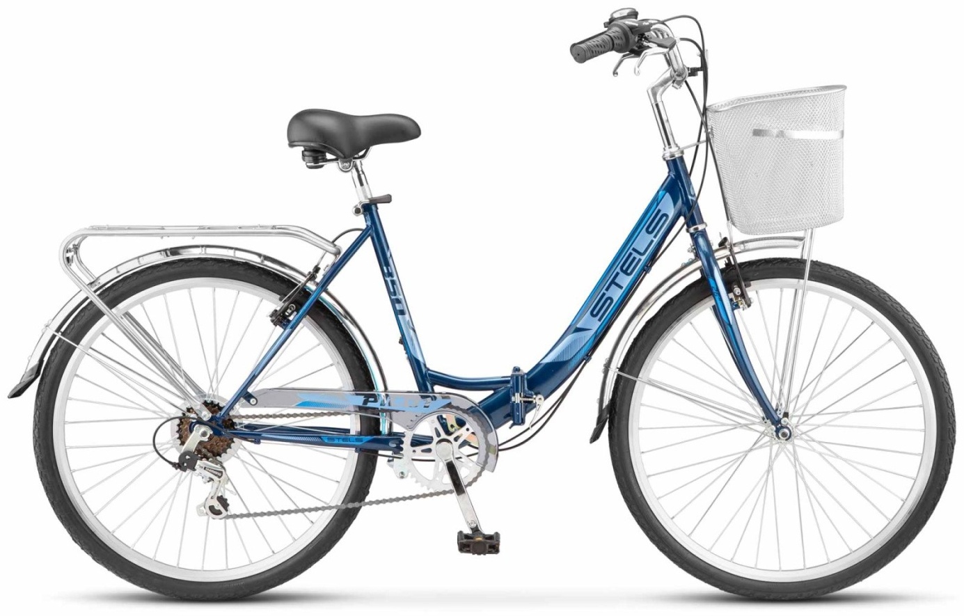 Купить Велосипед STELS Pilot 850 V 26 дюйм 2023 19 дюймов синий в ...