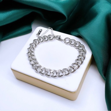 Stainless Steel длина 23 см титан, стразы