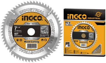 Пильный диск по дереву INGCO TSB118513, 185x20 мм, 60Т