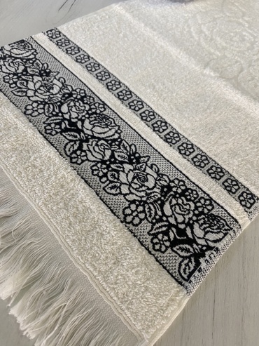 Полотенце 50x30 см, хлопок, махровая ткань, 1 шт,