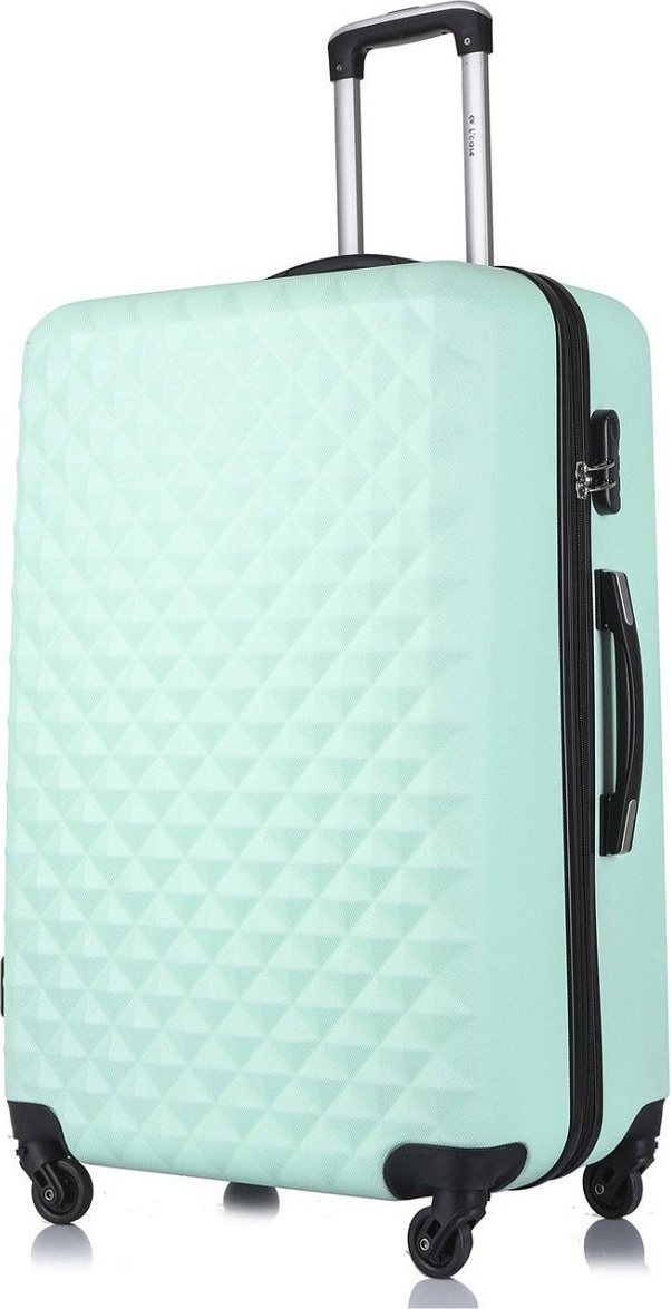 Купить Чемодан L case Lcase 600-18 ABS-пластик 105 л мятный в Алматы ...