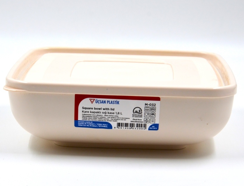 Миска Ucsan plastik 20х20 см, пластик, 1 шт