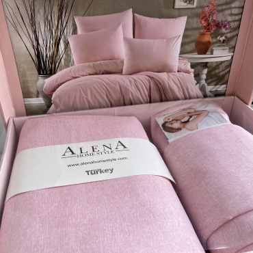 Комплект Alena Home Style 2-спальный ранфорс, : 50x70 см