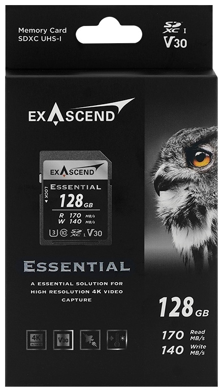 Карта памяти Exascend EX128GSDU1-S 128 Гб