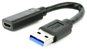 Переходник Cablexpert USB Type-C - USB 3.0 A 0.1 м A-USB3-AMCF-01