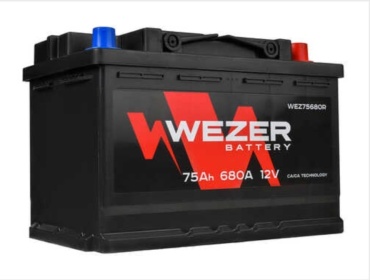 WEZER WEZ75680R WEZ75680R 75 Ач обратная