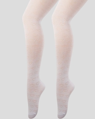 Колготки классические Para Socks белый