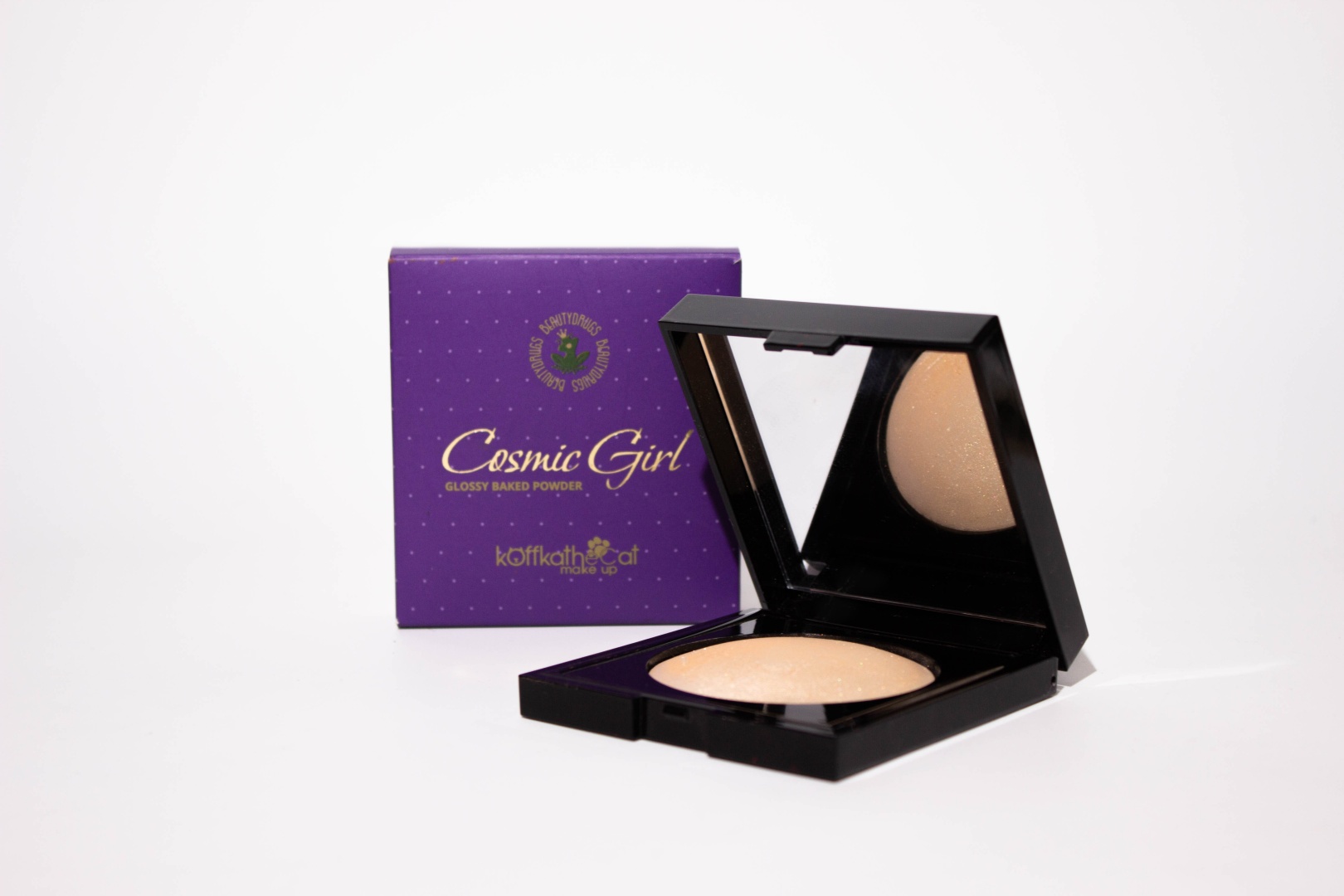 Пудра BEAUTYDRUGS Glossy Baked Highlighter сухая нет прозрачный