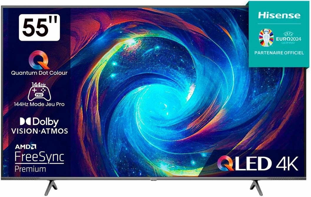Купить Телевизор Hisense 55E7KQ PRO 140 см черный в Алматы – Магазин на ...