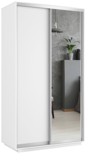 Шкаф-купе ТОО АТЛАНТИК Ltd Гармония ШК 601, 120x220х60 см, белый