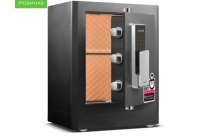 Сейф DELI 4115G ключевой, электронный, биометрический замок (380х510х340 мм)