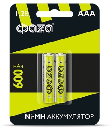 Аккумулятор AAA ФАZА 2 шт