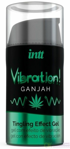 Жидкий интимный гель с эффектом вибрации Vibration! 15 мл Ganjan