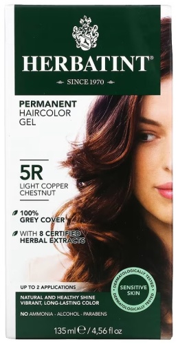 HERBATINT Permanent 5R гель-краска 135 мл