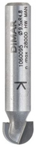 Dimar фреза пазовая 9.5 мм, 1 шт. арт 1060095