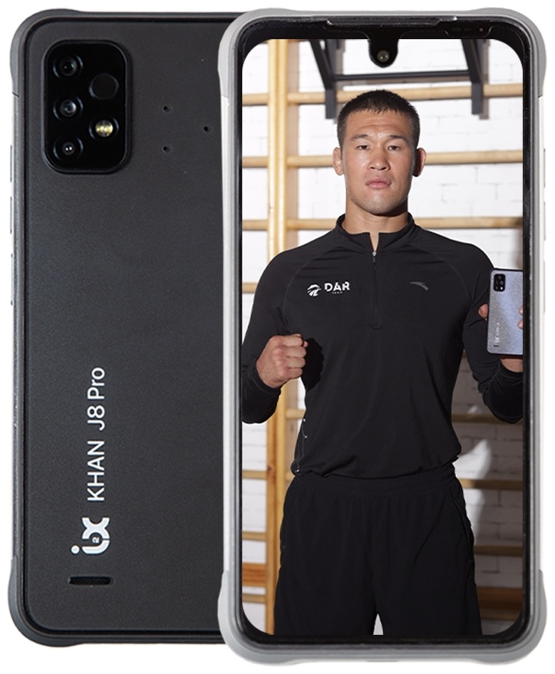 Смартфон IXXI Khan J8 Pro 8 ГБ/256 ГБ черный
